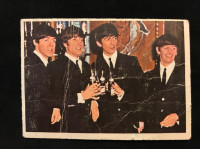 1964 Topps bubblegum trading card featuring all 4 Beatles
