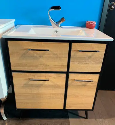 30" Sold Wood Vanity on CLEARANCE!, View more