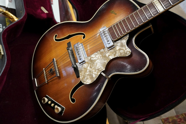 1950's Hofner Electric Archtop Guitar - Sale/Trade dans Guitares  à Ville de Toronto - Image 3