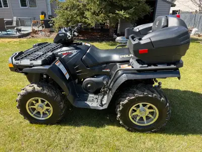 2008 Polaris Sportsman 800. One owner. 1732 miles (3810 km). Has always been stored inside and well...