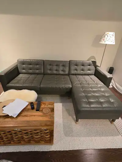 Leather Couch, View more