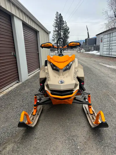 2022 skidoo 850 FreeRide 165 3” - Hand Guards/skid plate - heated grips, shot start - MBRP race can...