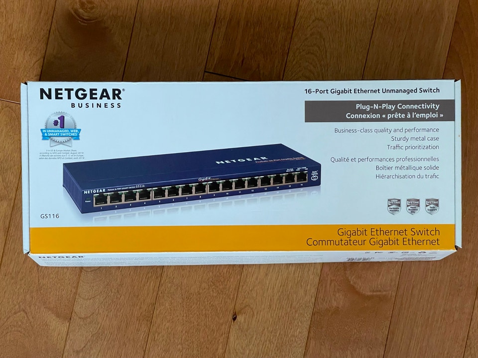 Netgear 16 Port Gigabit Ethernet Network Switch TL-SG116 | Networking ...