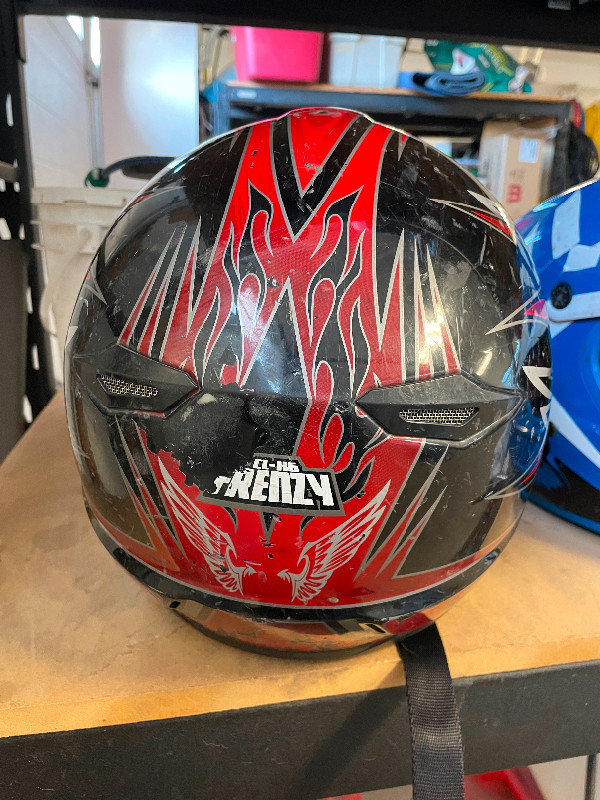 HJC motocross helmet in Motorcycle Parts & Accessories in Calgary - Image 4