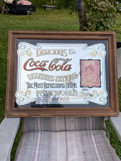  vintage Coca-Cola mirror , View more