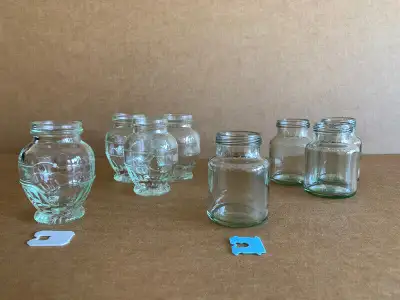 Assorted Glass bottles/containers/jars, View more