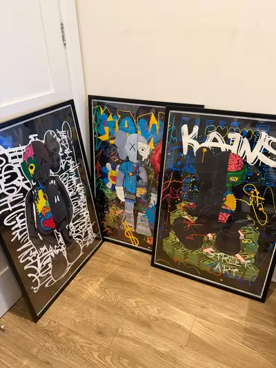 KAWS Framed Print, View more