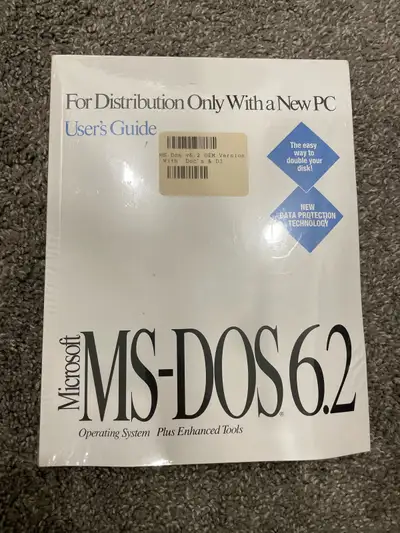 Vintage Microsoft Windows & MS-DOS 6.2 User Guide Manual C, View more