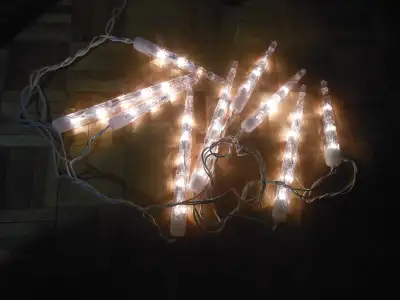 9 icicles christmas lights, View more