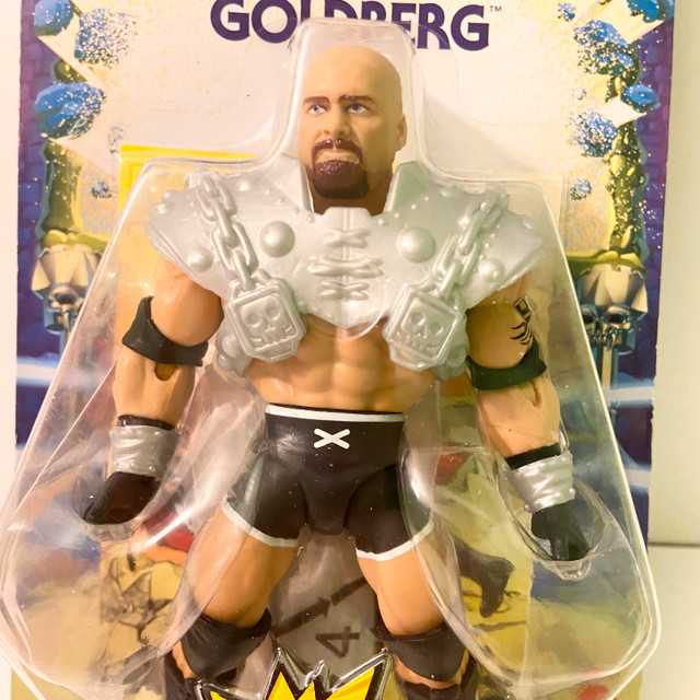 2020 Masters of the WWE Universe Goldberg Action Figure Sealed in Toys & Games in City of Toronto - Image 3