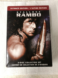 Rambo trilogy, Ultimate Edition on DVD