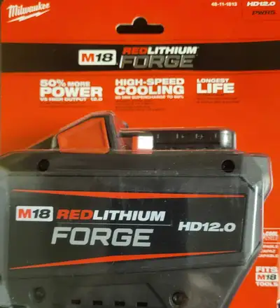 Milwaukee M18 REDLITHIUM FORGE, View more