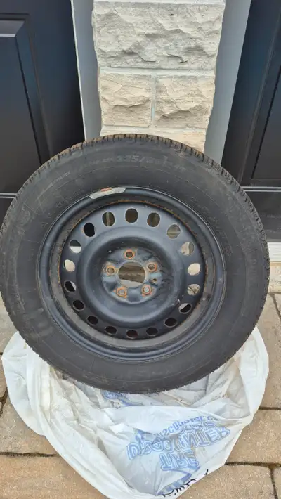 Michelin X-Ice Studless Winter Tires with Rims – 225/60R17 Set of 4 Michelin X-Ice (studless) winter...