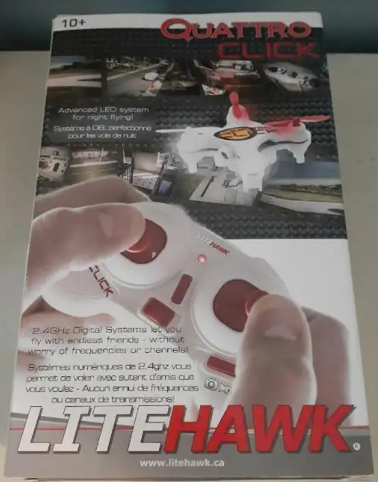LiteHawk Quattro Click Copter drone - new in box64744751043586122