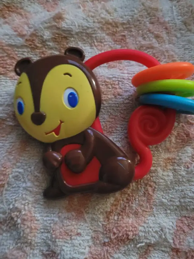 Bright Starts Squirrelin' Around teething toy designed for  in Toys in Oshawa / Durham Region - Image 2