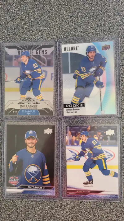 Buffalo Sabres Matt Savoie 4 Carte Hockey Card, View more