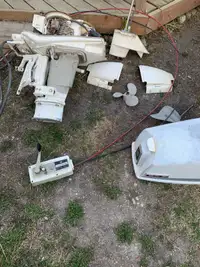 50HP Chrysler outboard for parts or take it all!