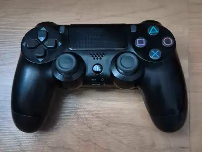 Black ps4 controller , View more