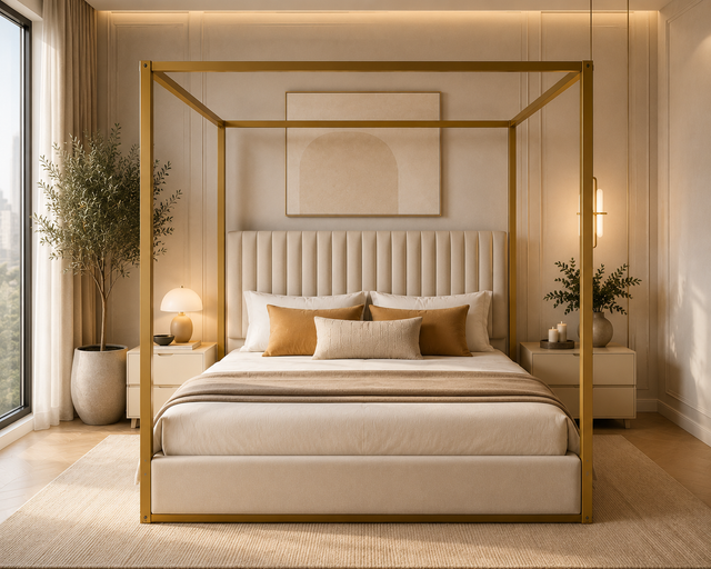 Luxury Queen Velvet Bed Frame – Upholstered Platform Bed – Brand in Beds & Mattresses in Oakville / Halton Region - Image 2