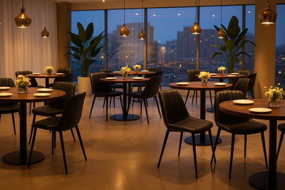 , Upgrade your restaurant, café, office, or home seating with our elegant solid wood dining chairs f...