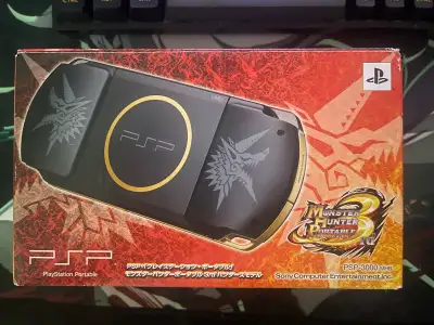 Monster Hunter PSP-3000 Console CiB, View more