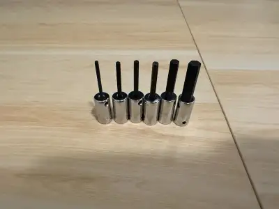 SNAP ON - 1/4” Drive SAE Standard Hex Socket Driver Set – 6 pc, View more