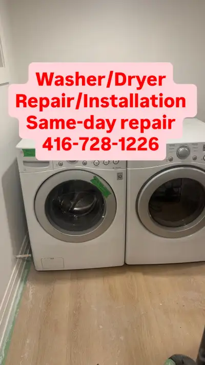 Washer and Dryer Samsung , View more