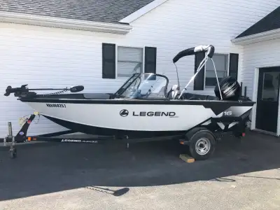 FOR SALE: 2017 Legend X16 Fish & Ski Package Ready for fishing and family fun on the water! 2017 Leg...