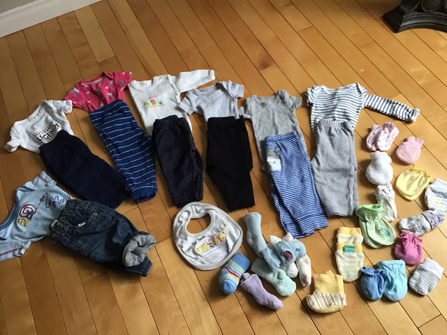 vêtements nouveau née a 0-3 mois fille dans Vêtements - 0 à 3 mois  à Sherbrooke - Image 3