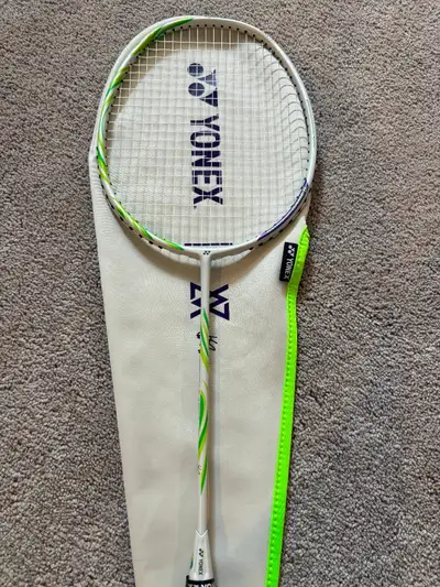 Brand new rackets. Yonex Nanoflare Nexttage (grey/white) and Yonex ASTROX 100 Game (green/white) 1....