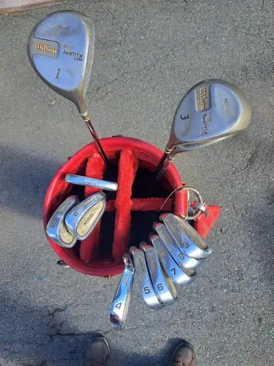 Wilson Golf Clubs and Bag, View more