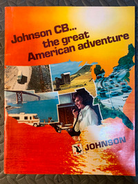 Vintage 1976 E.F. Johnson CB Radio Catalog 23 Pages