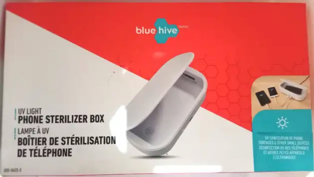 BNIB sterilizer box for baby toys phone kills viruses germs + dans Jouets  à Ouest de l’Île - Image 2