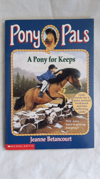 Pony Pals #2 A Pony for Keeps Jeanne Betancourt (1995)