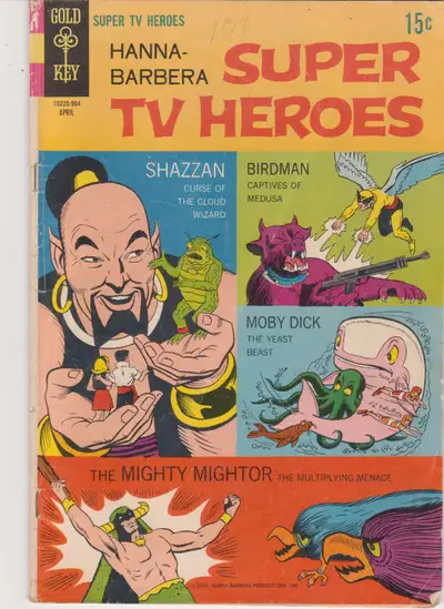 Gold Key Comics - Hanna-Barbera Super TV Heroes #5 - Silver Age, View more