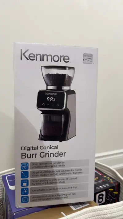 Kenmore Digital Conical Burr Grinder, View more