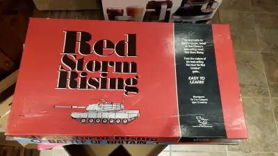 Red storm rising war game. Asking $15. Text 519 802 7607 if interested