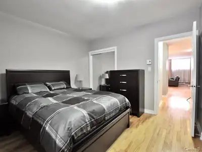 Apartment for rent 3 ½ furnished 700sqft downtown available now
