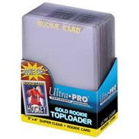 Ultra Pro ROOKIE CARD top loaders (100=$29) - with SLEEVES ($31)