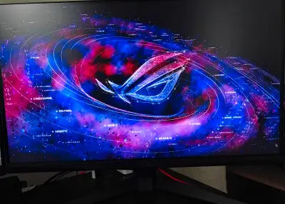 ASUS TUF 27" FHD 180Hz 1ms GTG IPS LED G-Sync FreeSync Gaming Monitor (VG279Q3A). HDMI and power cab...