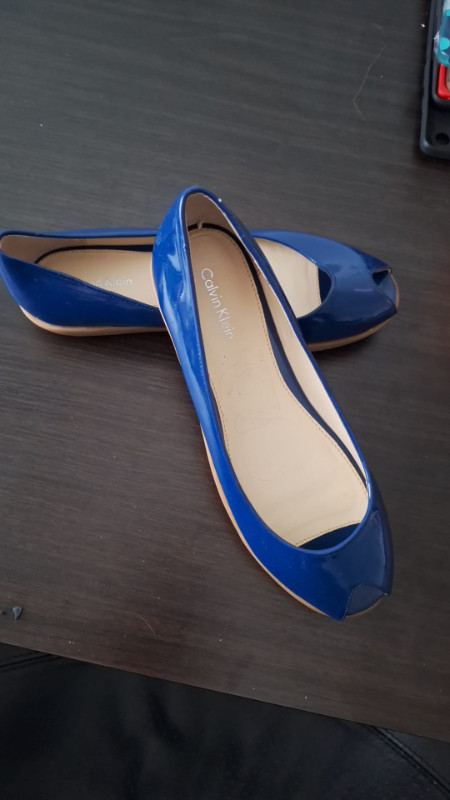 Calvin Klein Blue Wedges, size 5 in Women's - Shoes in Markham / York Region