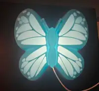 2 Butterfly LED Switch Lights