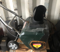 Electric snow blower $100