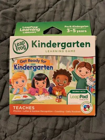 Leapfrog Explorer - LeapPad Learning Game - Get Ready for Kindergarten - Sealed. 20