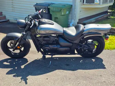 It has a performance chip.It has a mustang solo seat and it's all blackened out