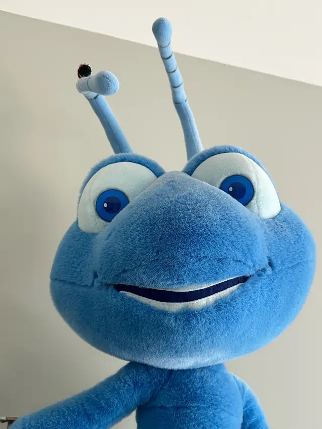 Disney Flik the Ant 4 feet tall 1998 plush in Arts & Collectibles in Calgary - Image 3