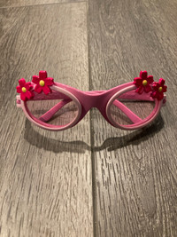 Pink flower toddler sunglasses 