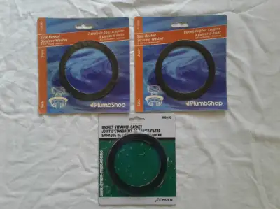 One Brand New, Still in Original Packaging A.B.S. Plastic Basket Strainer Assembly For; 1 ¼ Inch to...