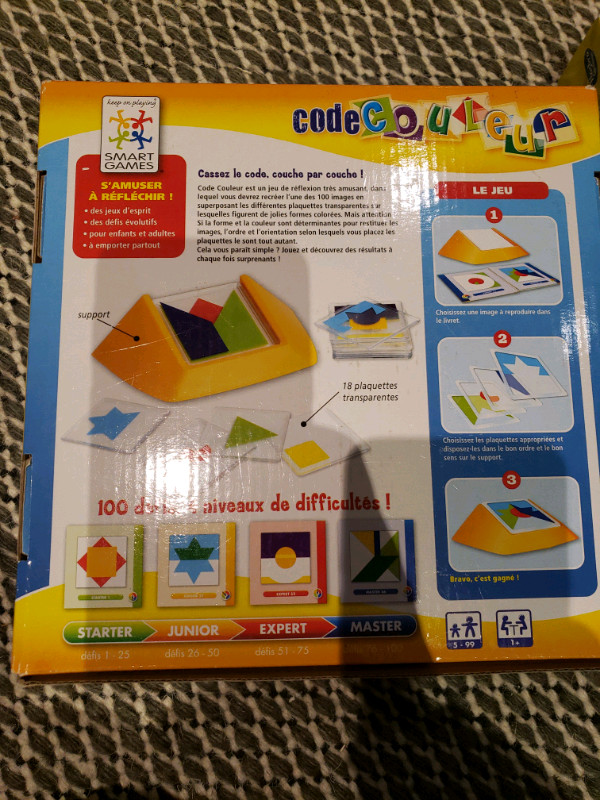 Jeux enfants casse tête Guess Who Monopoly Code Couleur dans Jouets et jeux  à Longueuil/Rive Sud - Image 4