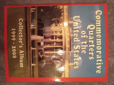 Collector's Album 1999 - 2008. Complete with all state quarters.